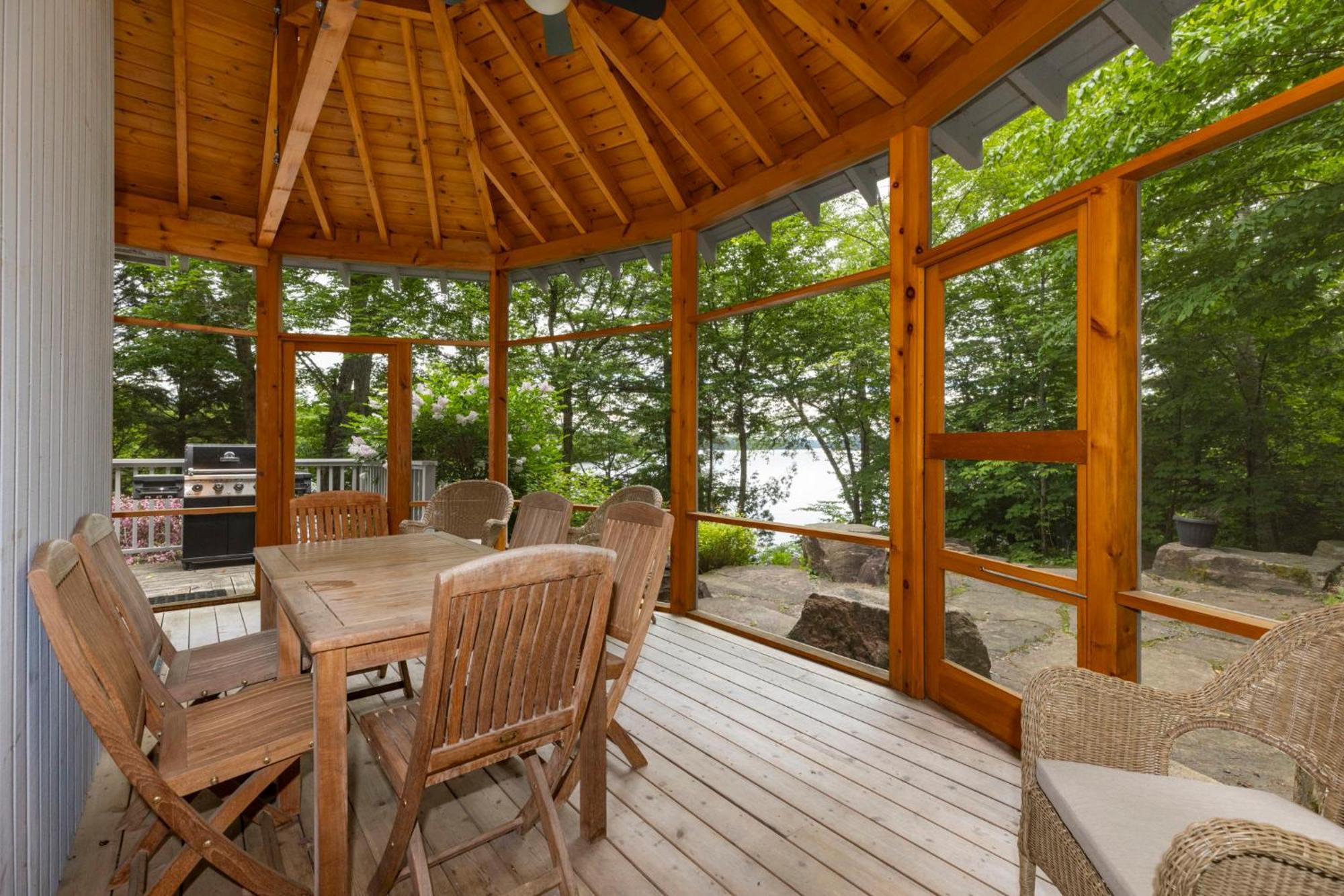 Port Cunnington Lodge Dwight Kültér fotó